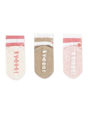 Set de calcetín Jordan para bebé niña 3 pares