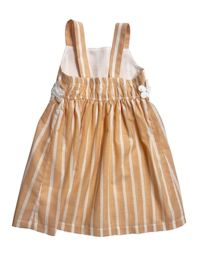 Vestido Fiorella manga volantes para bebé niña
