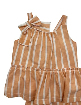 Conjunto Fiorella de algodón para bebé niña