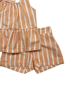 Conjunto Fiorella de algodón para bebé niña