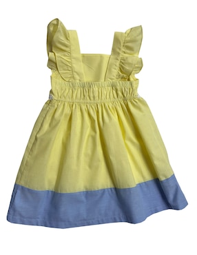 Vestido Fiorella manga volantes para bebé niña