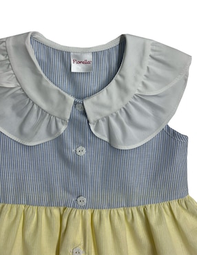 Vestido Fiorella sin manga para bebé niña