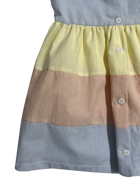 Vestido Fiorella sin manga para bebé niña