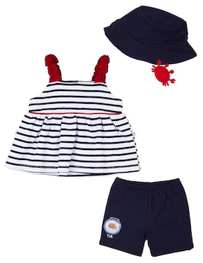 Conjunto Cao Duck para bebé niña