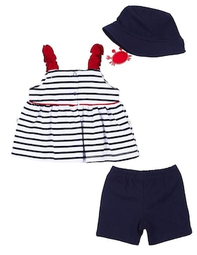 Conjunto Cao Duck para bebé niña