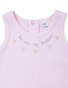 Conjunto Cao Duck para bebé niña