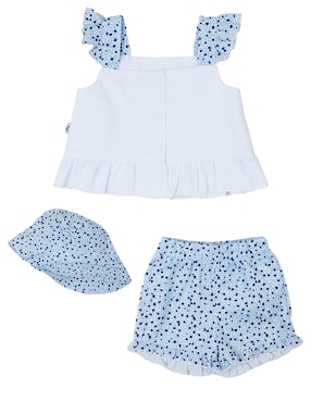 Conjunto Cao Duck para bebé niña
