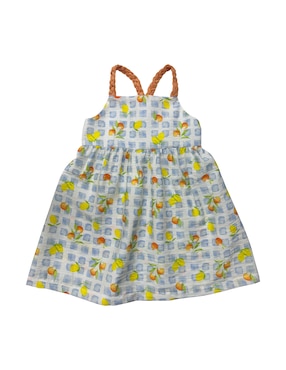 Vestido Fiorella sin manga para bebé niña