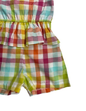 Jumpsuit Fiorella de algodón para bebé niña