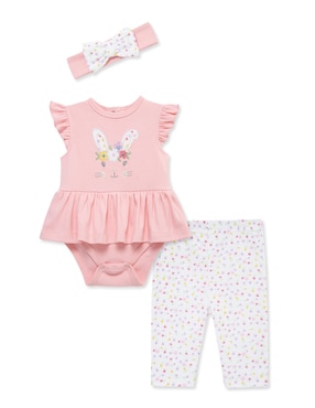 Conjunto Little Me de algodón para bebé niña