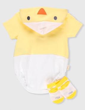 Disfraz Baby Creysi Collection de forma Pollo para niña