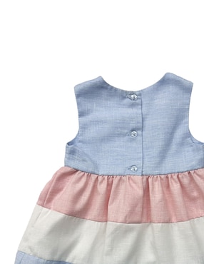 Vestido Fiorella sin manga para bebé niña