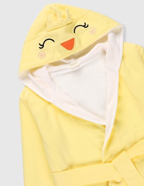 Bata de baño con gorro Baby Creysi Collection para niña