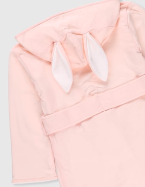 Bata de baño con gorro Baby Creysi Collection para niña