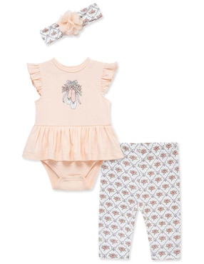 Conjunto Little Me de algodón para bebé niña