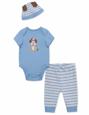 Conjunto Little Me de algodón para bebé niño
