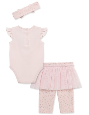 Conjunto Little Me de algodón para bebé niña