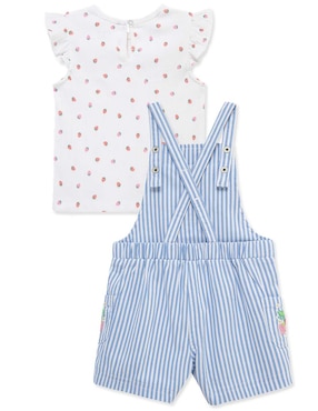 Conjunto Little Me de algodón para bebé niña