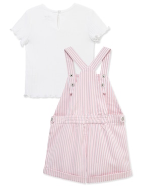 Conjunto Little Me de algodón para bebé niña