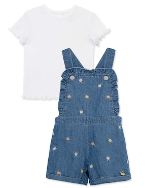 Conjunto Little Me de algodón para bebé niña