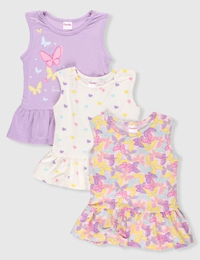 Set de blusa Fiorella para niña
