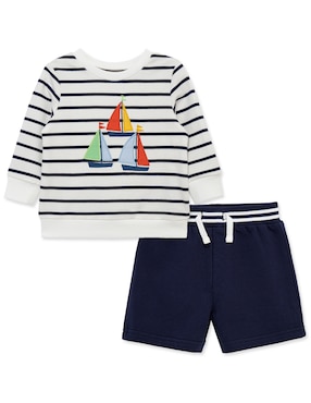 Conjunto Little Me de algodón para bebé niño