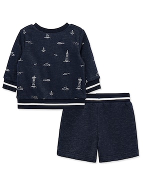 Conjunto casual Little Me de algodón para bebé niño