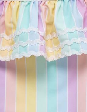 Traje de baño completo Little Me para bebé