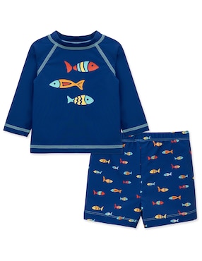 Conjunto traje de baño Little Me para bebé