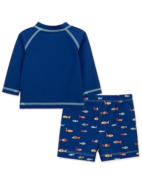 Conjunto traje de baño Little Me para bebé