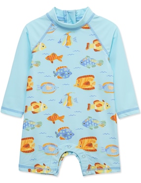 Traje de baño completo Little Me para bebé