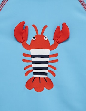Conjunto traje de baño Little Me para bebé