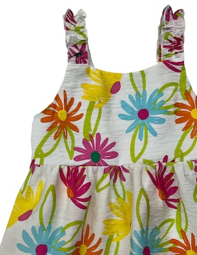 Vestido Fiorella sin manga para bebé niña