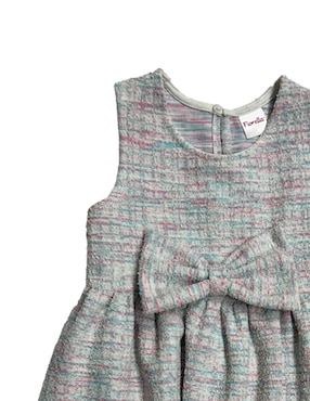 Vestido Fiorella sin manga para bebé niña
