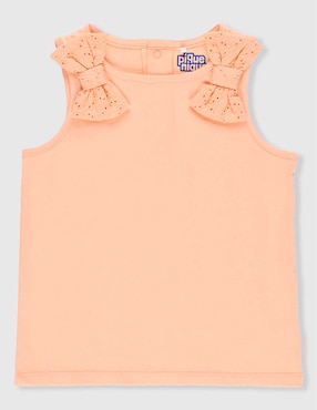 Playera Piquenique Babies sin manga para bebé niña