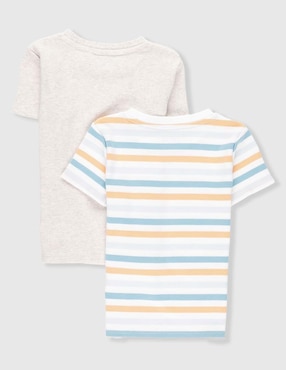 Set playera Piquenique Babies manga corta para bebé niño