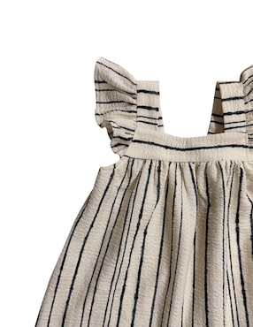 Vestido Fiorella manga mariposa para bebé niña