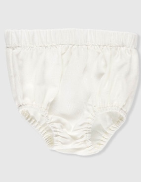 Conjunto ceremonia Fiorella de algodón para bebé niña