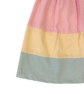 Vestido Fiorella manga volantes para bebé niña