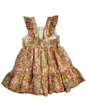 Vestido Fiorella manga volantes para bebé niña