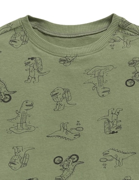 Playera Old Navy manga corta para niño