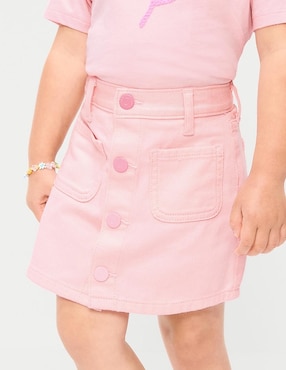 Falda Old Navy de algodón para bebé niña