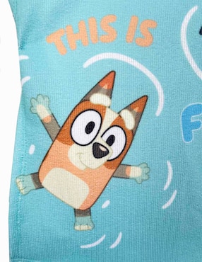 Bata de baño Bluey para bebé niño
