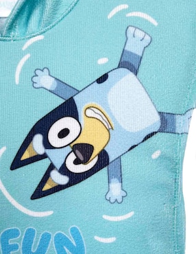 Bata de baño Bluey para bebé niño