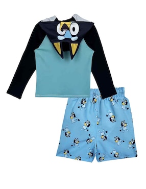 Conjunto traje de baño Bluey para bebé niño