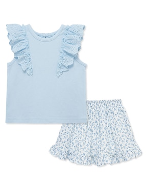 Conjunto Little Me de algodón para bebé niña