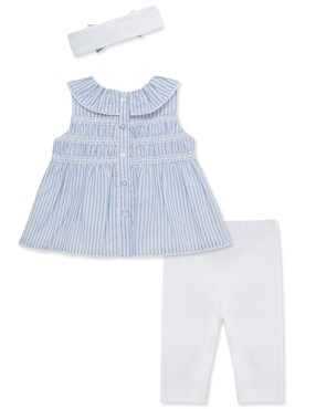 Conjunto Little Me de algodón para bebé niña