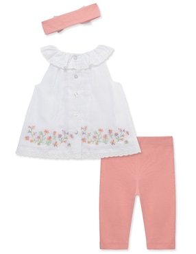 Conjunto Little Me de algodón para bebé niña
