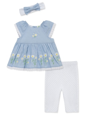 Conjunto Little Me de algodón para bebé niña