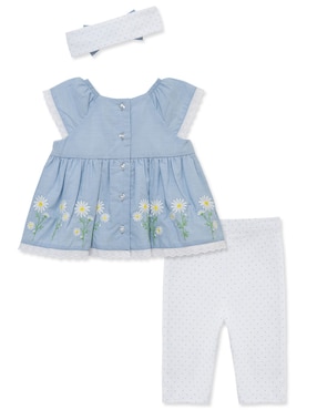 Conjunto Little Me de algodón para bebé niña